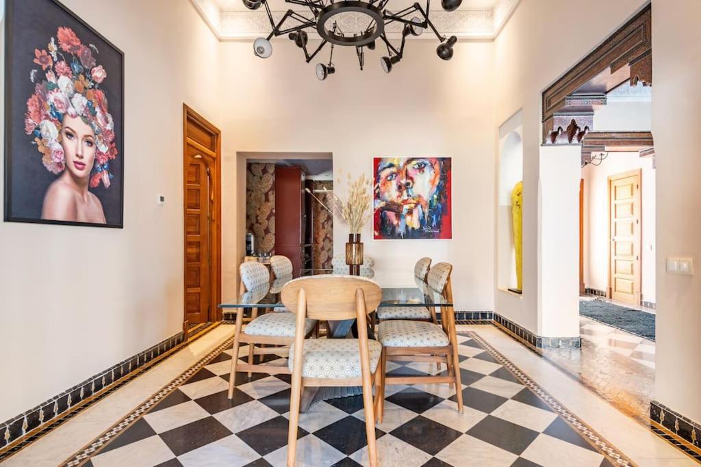 Villa May Sur Le Golf De La Palmeraie With Cooker And Butler Included Marrakesh Bagian luar foto